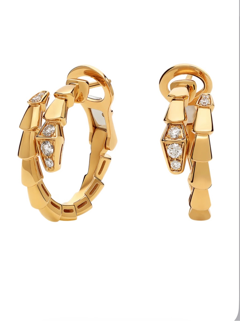 BVLGARI ✨ Serpenti Viper Earrings 🐍💎
